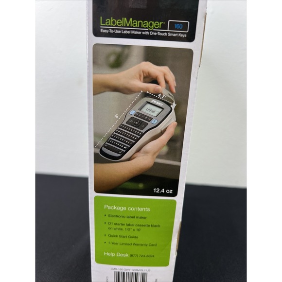 ✅ Dymo LabelManager 160 Label Maker Printer Brand New & Factory Sealed - Picture 6 of 6